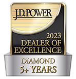 JD Power 2023 Dealer of Excellence Diamond 5 Years
